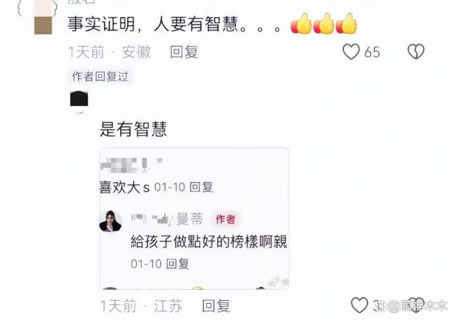 马筱梅否定内涵大S 瓦解误解保护孩子
