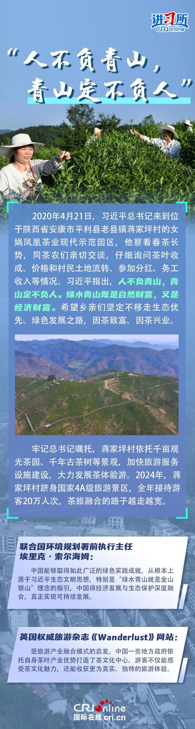 【講習(xí)所·中國(guó)與世界】“人不負(fù)青山,，青山定不負(fù)人”