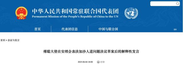 中方代表質(zhì)問美國：公道正義何在,？安理會權(quán)威受損