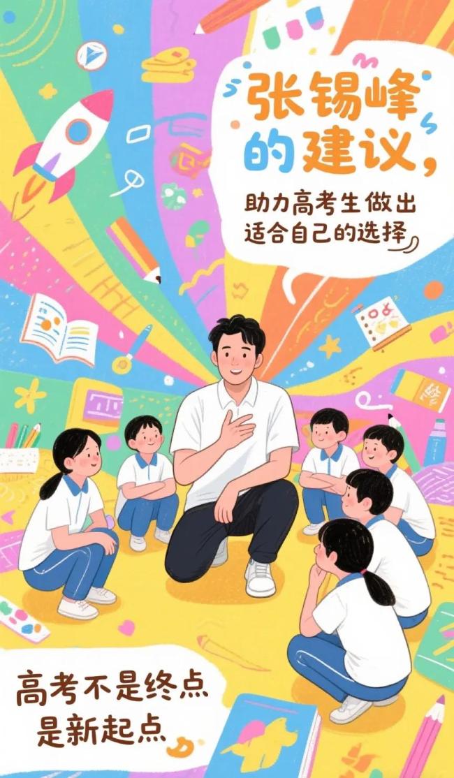 張錫峰給高考生建議 高考改變命運(yùn)或?qū)⒊煽?></a><h3 class=