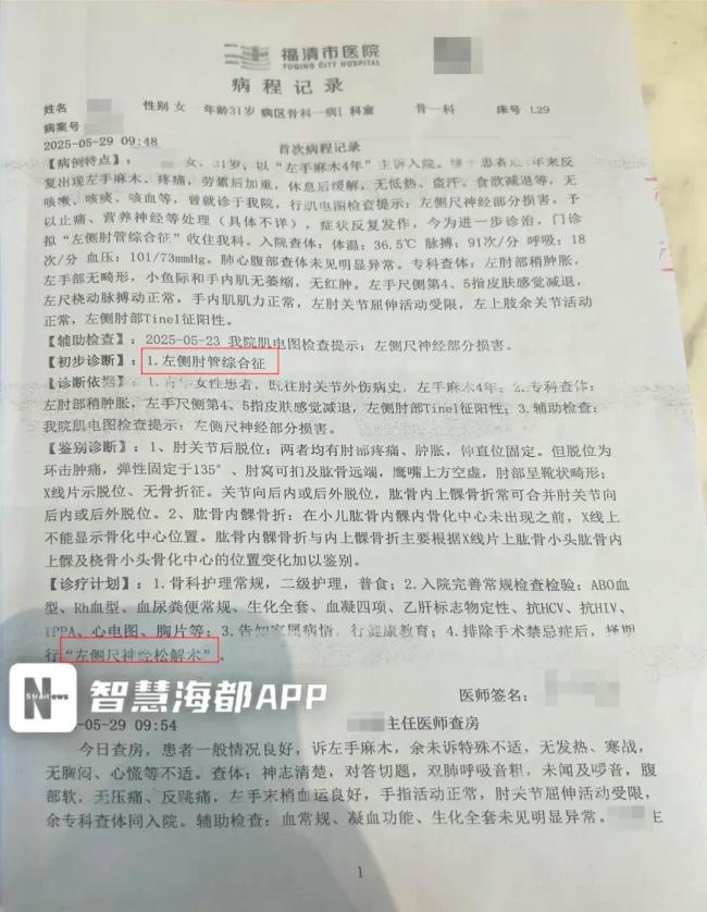 女子手指發(fā)麻就診 術(shù)后5天去世 家屬質(zhì)疑醫(yī)院救治不力