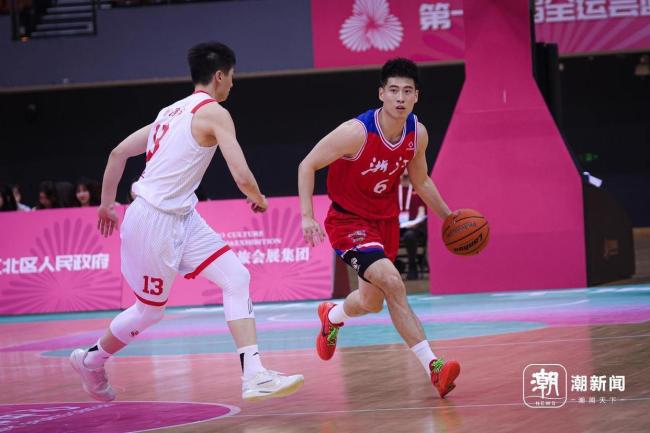 全運(yùn)會(huì)浙江男籃大勝江蘇男籃 浙江隊(duì)取得兩連勝