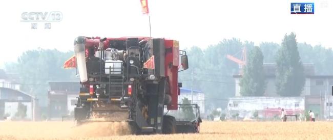 这个夏收季“科技范”满满 智慧农机助力丰收