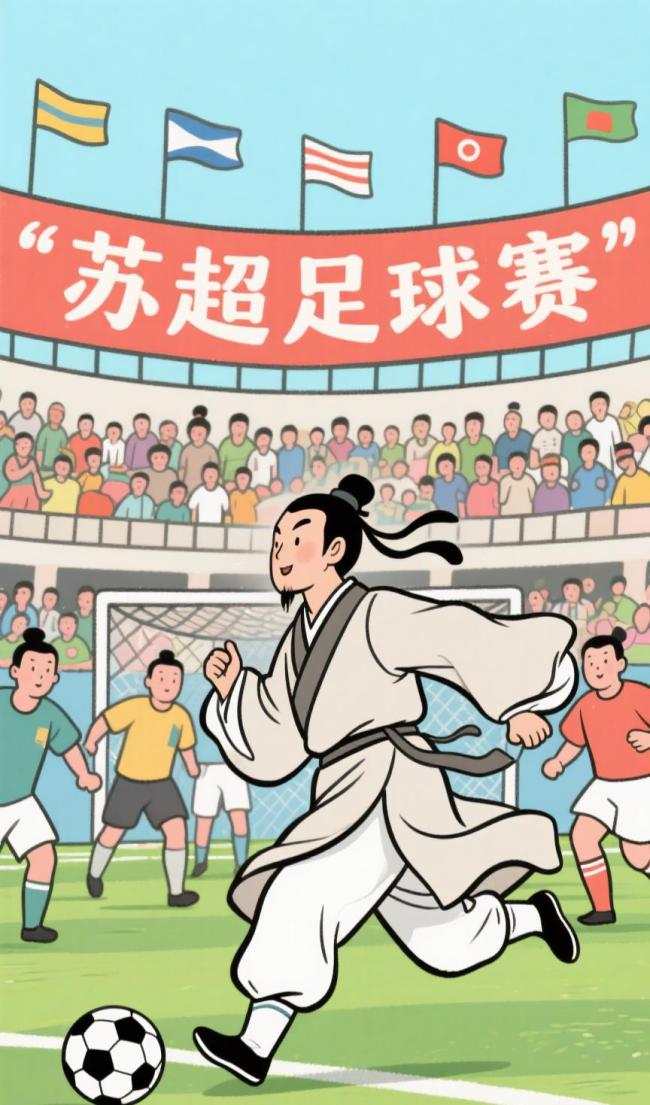 “苏超”各市应援开始卷历史名人了 祖宗显灵助威