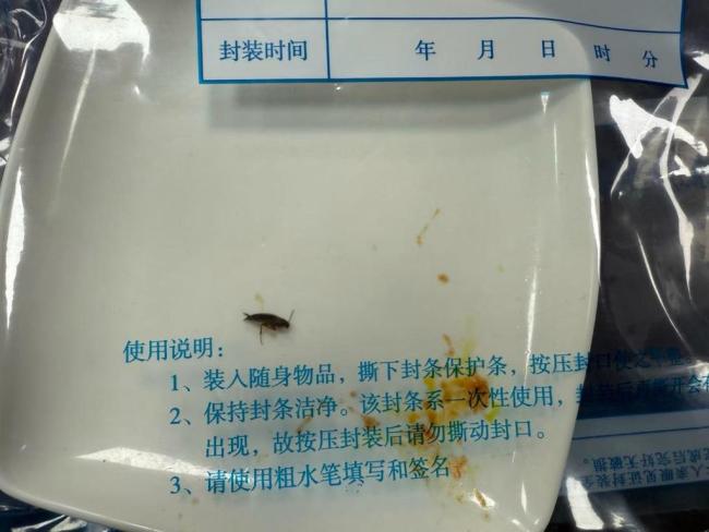 男子多次帶蟑螂自投餐中訛錢
