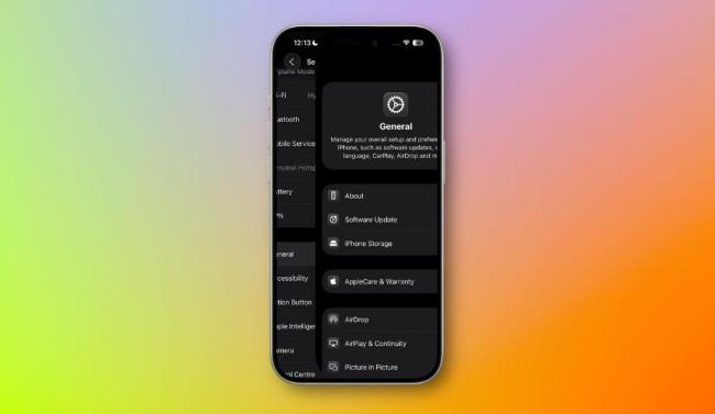 苹果iOS 26返回手势优化