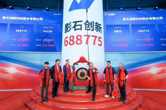 影石創(chuàng)新登陸科創(chuàng)板總市值超700億元