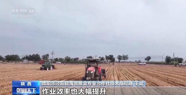 科技助力夏收創(chuàng)造良性循環(huán) 農(nóng)機精準提效增產(chǎn)