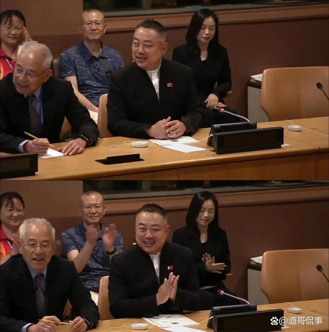 刘国梁联合国活动发言 弘扬乒乓文化