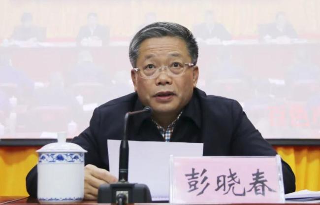 广西政协原副主席彭晓春被查 涉嫌严重违纪违法