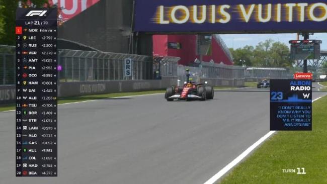 F1加拿大站：拉塞爾桿位奪冠 安東內(nèi)利首登領(lǐng)獎臺
