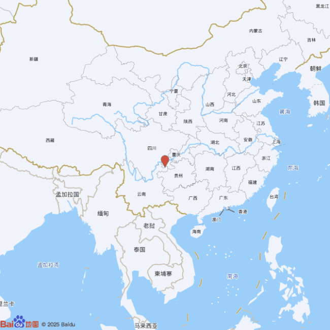 兴文县发生3.3级地震 震源深度14千米