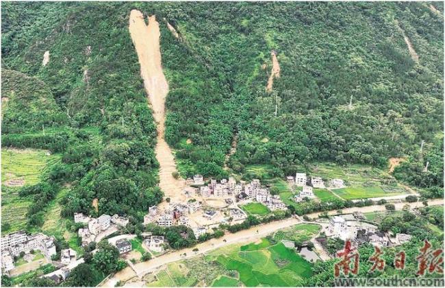 山體滑坡前1小時干部轉移57村民