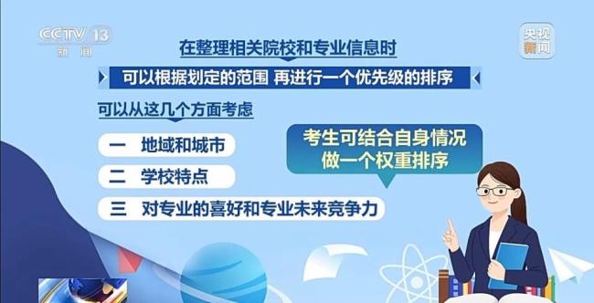 海量学校和专业怎么选?招办主任支招 官方渠道获取信息