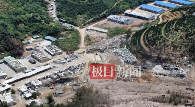 已致9人遇难！直击湖南临澧烟花爆炸事故现场：有厂房只剩下钢铁框架