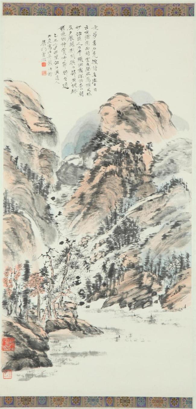三峡博物馆举办张大千书画展 聚焦传统与创新
