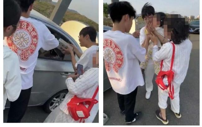女孩被困車內(nèi)學生破窗救人 高溫下的生命救援