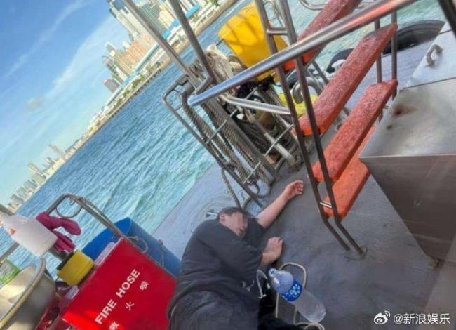男星姜濤墜海獲救畫面曝光