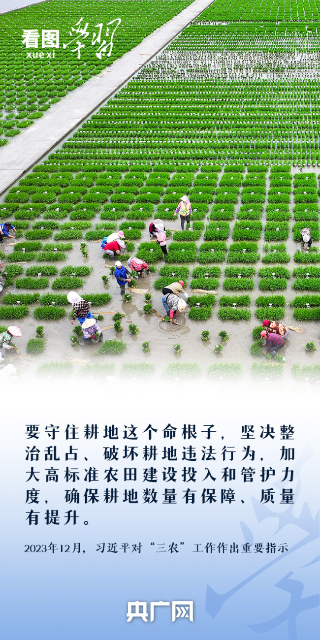 看圖學(xué)習(xí)丨“守住耕地這個(gè)命根子” 總書(shū)記心系耕地保護(hù)