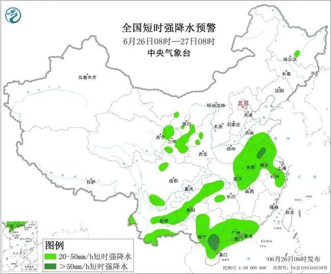 强对流天气蓝色预警！甘肃部分地区将有10级以上雷暴大风