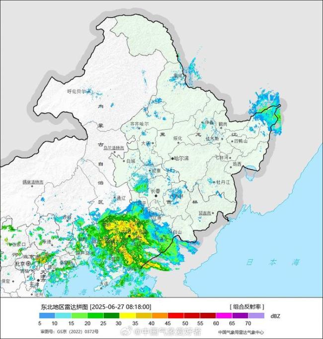 受北上冷渦影響,，東北氣溫倒掛 冷渦帶來解暑降雨