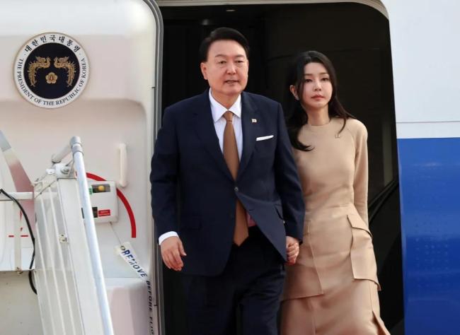 尹錫悅每天去醫(yī)院照顧金建希