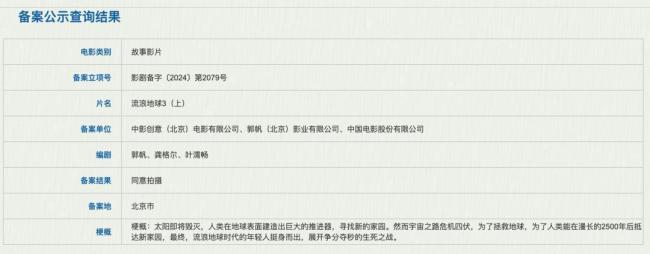 官宣！《流浪地球3》有沈腾马丽 科幻喜剧双星再聚首