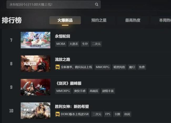 韩国热销榜第一的常客，比《剑星》更早盯上中国市场