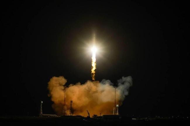 俄发射一枚“联盟-2.1a”运载火箭 向国际空间站运送补给