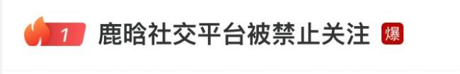 鹿晗全平台恢复正常可以关注 账号解封掉粉百万