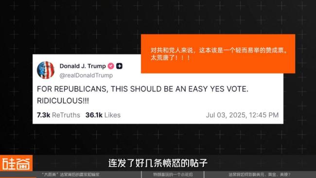 專家：大而美法案敲響美元喪鐘 債務飆升引擔憂