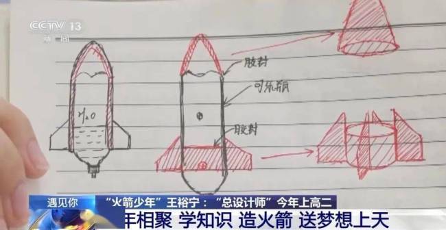 萬米高空火箭總設(shè)計(jì)師今年上高二 17歲少年逐夢(mèng)航天