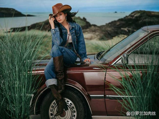 张婧仪西部牛仔生日大片 狂野魅力完美诠释