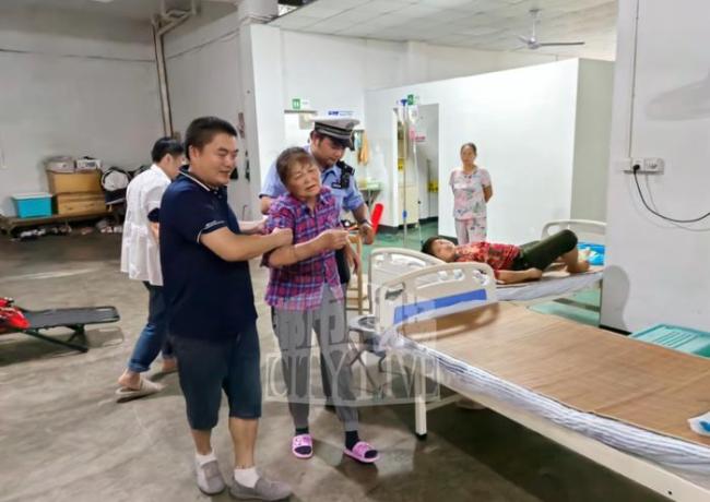 江西一67歲女士被竹葉青咬傷 警民接力緊急送醫(yī)