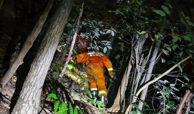 36人登山團(tuán)走失消防救援 深夜緊急搜救