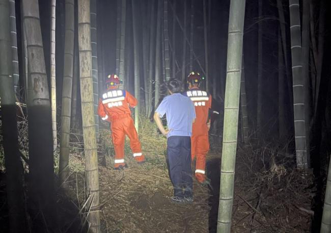 老人迷路30余人找到凌晨2點 夜尋知了引發(fā)驚險救援