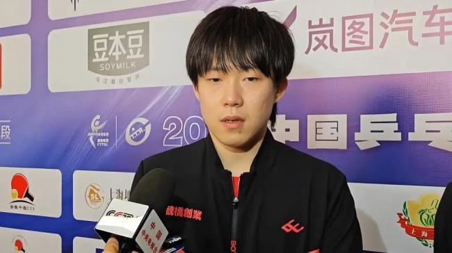 王楚钦坦言目前状态一般 苦战五局险胜徐海东