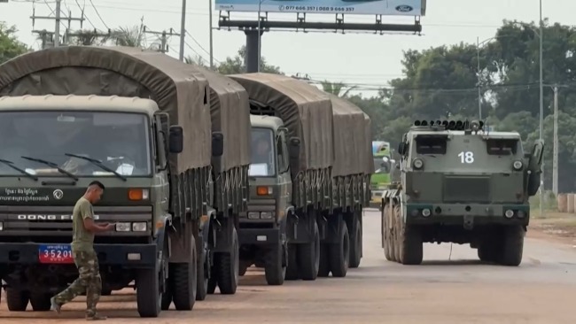 柬国防部指责泰军事攻击侵犯柬主权 泰方暂无回应