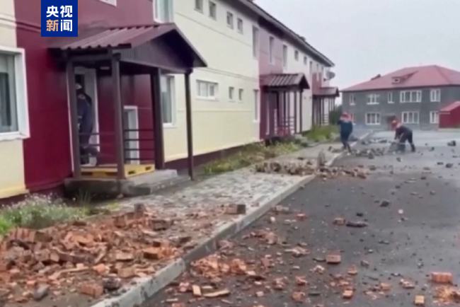 俄地震部门：堪察加半岛近海强震后测到约千次余震