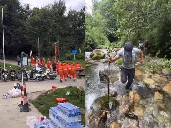 搜救者：男童走失地地形复杂有蛇出没！