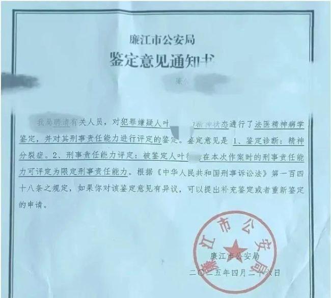 精神分裂症患者杀害祖孙三人获死刑 法院依法宣判