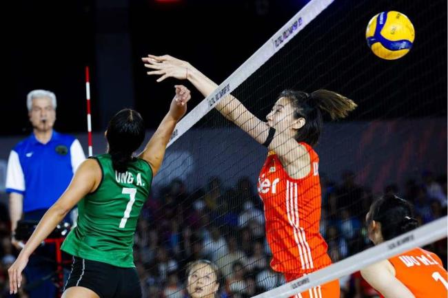 中国女排开门红 3-1逆转墨西哥