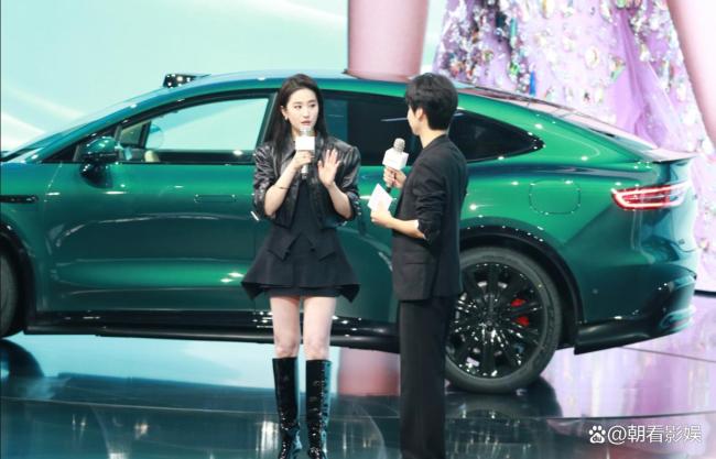 刘亦菲出席智界发布会 科技与美的完美碰撞