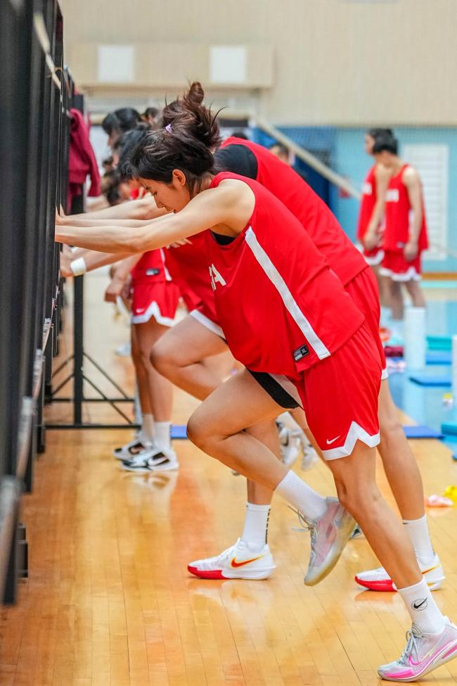 中国女篮高原集训张子宇出现高反 备战洛杉矶奥运会后备力量
