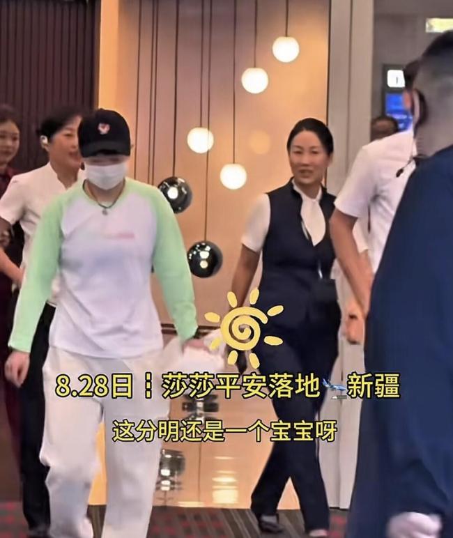 孙颖莎小时候真来过新疆 西瓜必须管够
