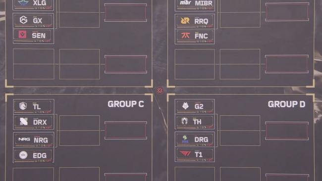 无畏契约冠军赛分组确定，中国队加油！