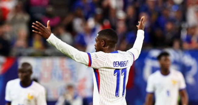 曝登贝莱因伤缺席法国队集训