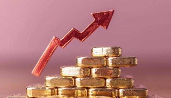 黄金价格高高，低 -  tao看涨市场的情感