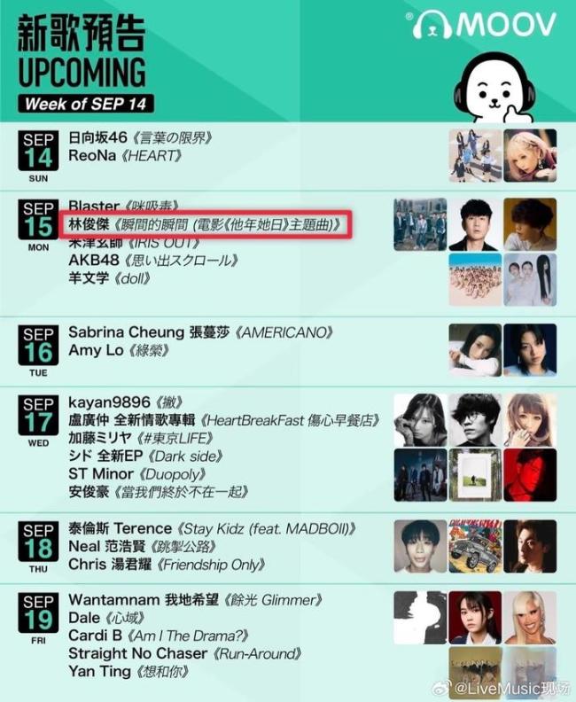 林俊杰新歌 音乐永动机再现
