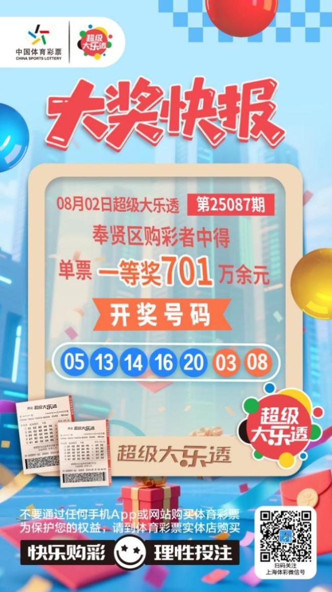 上海体彩急寻701万大奖得主 兑奖倒计时